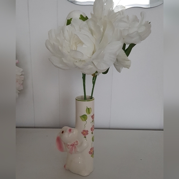 1980s Weiss for FTD Porcelain Spring Bunny Vase - Picture 2 of 8